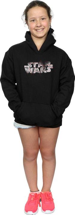 Produktbild Star Wars The Last Jedi Spray Logo Kapuzenpullover Mädchen (152, 158)