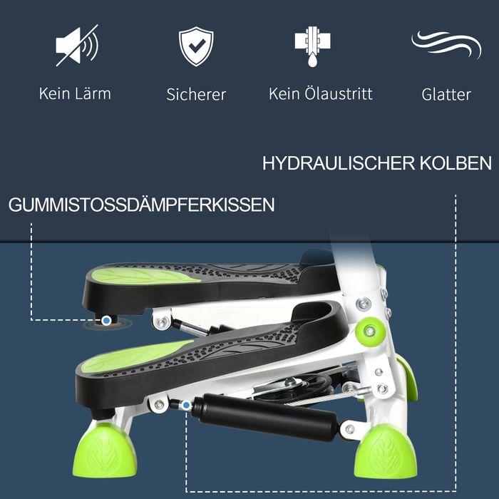 Actual product image Swisshandel24 Stepper Fitness Swing Stepper inkl. LCD Bildschirm & Handgriff