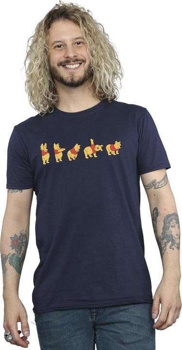 Immagine prodotto Disney Winnie The Pooh Stretching Maglietta Uomo (4XL)
