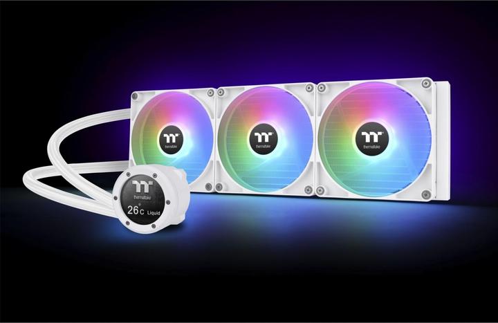 Actual product image Thermaltake TH420 V2 Ultra ARGB Sync CPU Liquid Cooler All-In-One wh