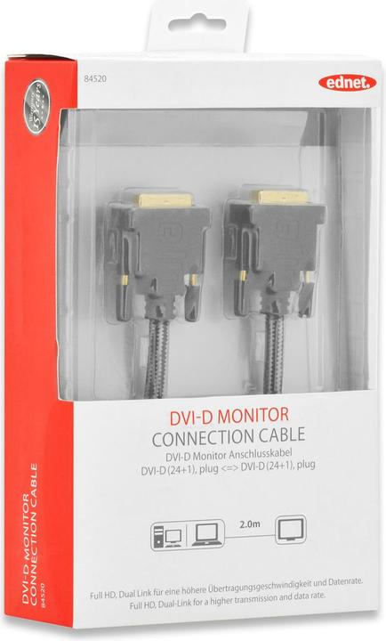 Produktbild ednet Dvi — Dvi (2 m, DVI)