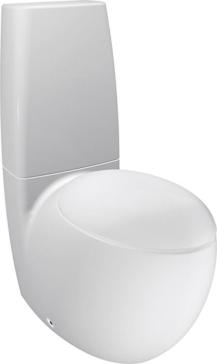 Laufen Il Bagno Alessi One Stand-WC, Tiefspüler, spülrandlos, Abgang senkrecht/waagrecht, 720x395x