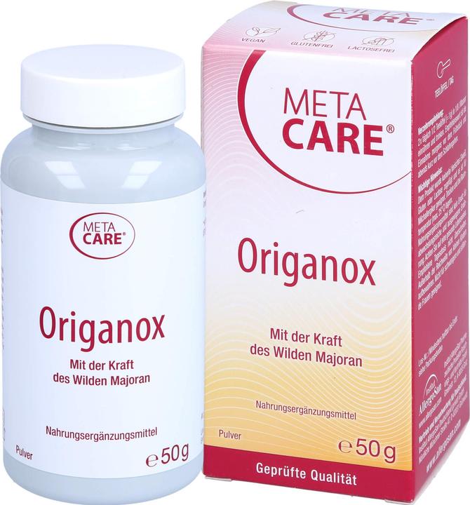 Actual product image Meta Care Origanox powder (1 Piece, Capsules, 50 g)