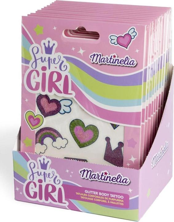 Actual product image Martinelia Supergirl Glitter Tattoo