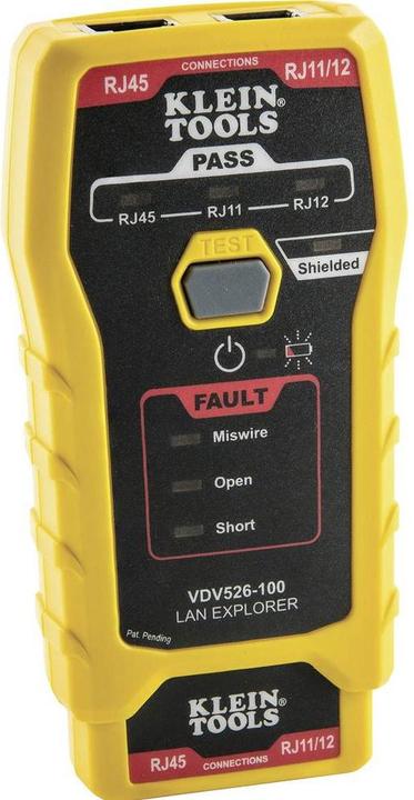 Actual product image Klein Tools Cable Tester LAN Explorer™ Data Cable Tester