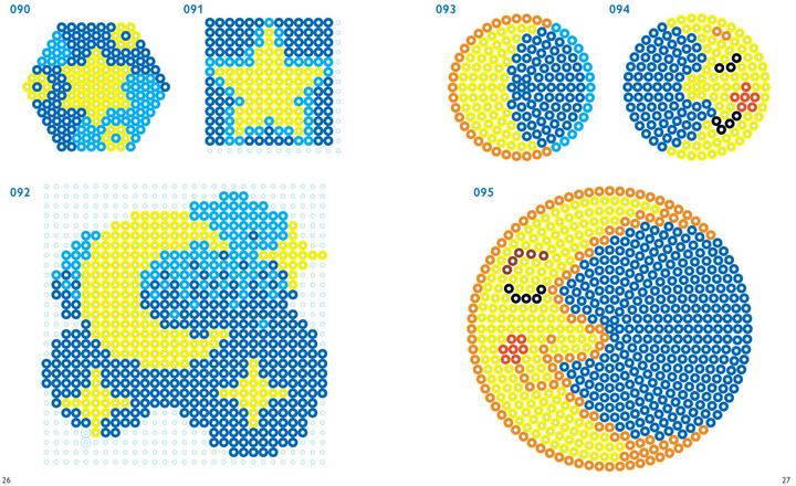 Actual product image My colourful pattern book - Ironing beads