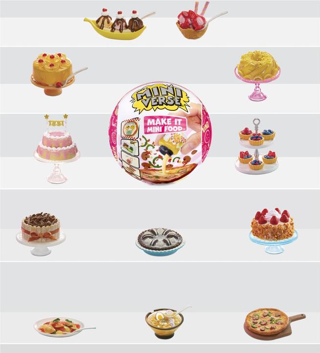 Actual product image MGA s Miniverse- Make It Mini Foods: Diner in PDQ Series 2A