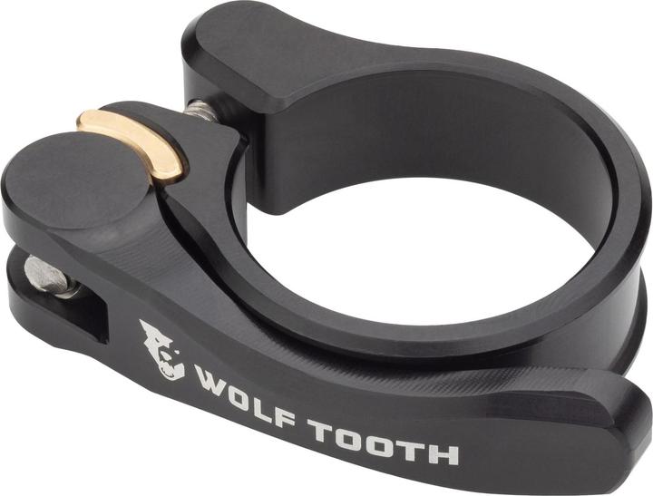 Wolf Tooth Schnellspann-Sattelklemme, 31.8mm, black