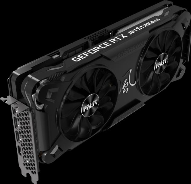 Actual product image Palit GeForce RTX 3070 Jetstream OC (8 GB)