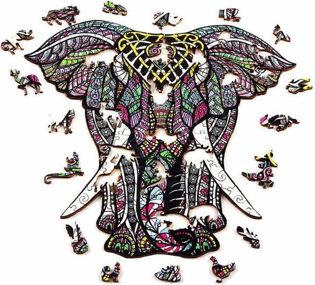 Actual product image MU Classic Wooden puzzle (275 pieces)