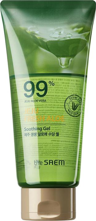 Produktbild The Saem Das SAEM Jeju Fresh Aloe Soothing Gel 99% Aloe Vera 300ml Tube (Körpergel, 300 ml)