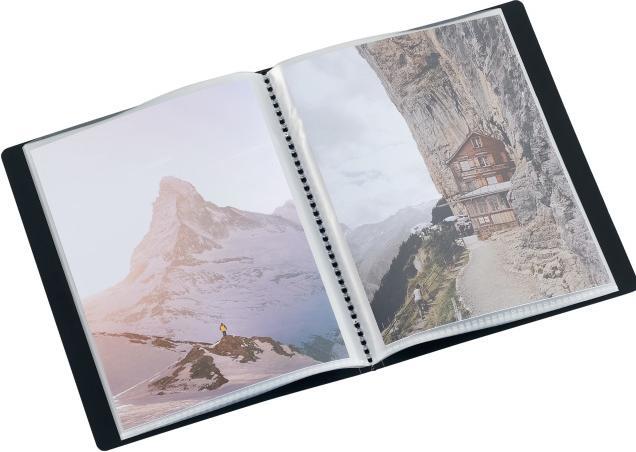 Immagine prodotto Kolma Selezione A6 Riciclato con 40 tasche nero (A6, 1 x)