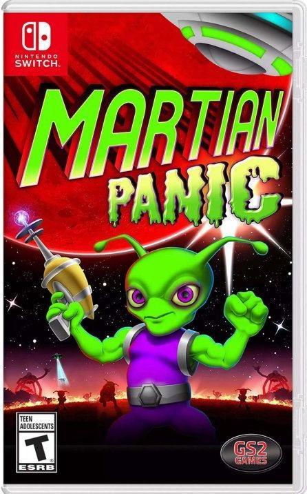 Actual product image FunBox Media Martian Panic (import) (Switch Lite, Switch OLED, Switch, EN)