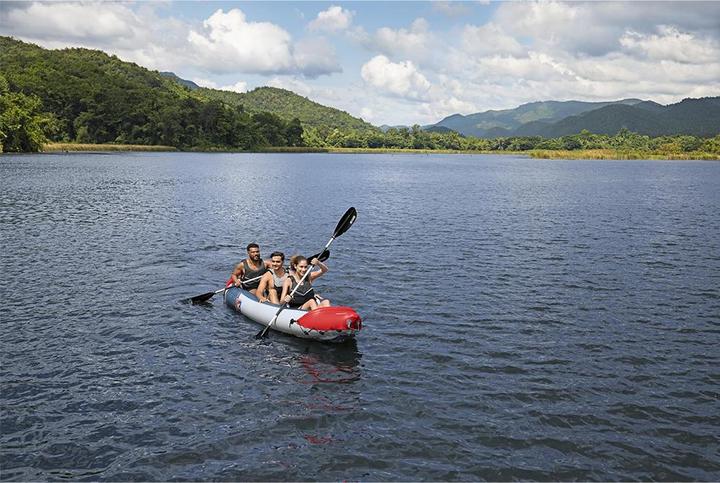 Image du produit Bestway Hydro Force Kit kayak gonflable 3 person nes Rapid X3 3,81 m (3 pers.)