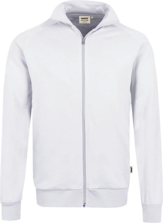 Actual product image Hakro Sweatjacket College white size XS (XS)