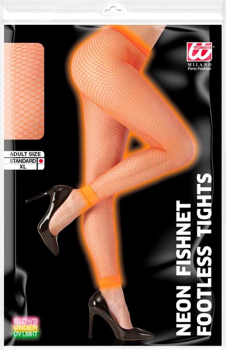 Produktbild Widmann 80er Jahre - Netzleggings Neon orange