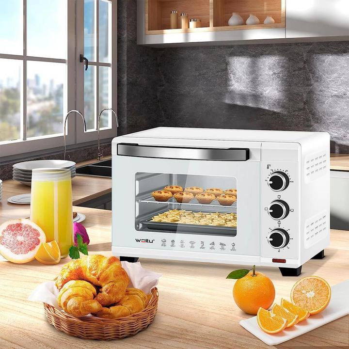 Actual product image Woltu Mini Backofen 20 Liter Weiss
