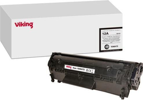 Produktbild Viking Tonerkartusche Kompatibel HP 12A Q2612A Schwarz (BK)
