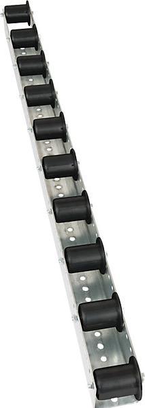 Actual product image kaiserkraft Roller bar with flanged rollers