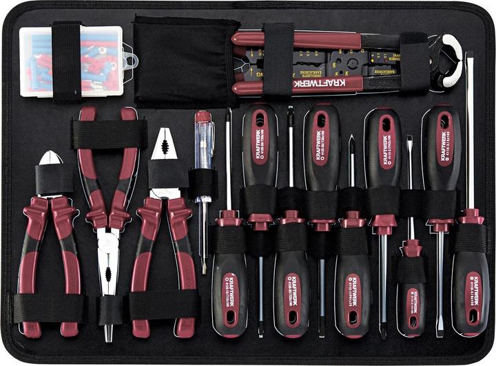 Actual product image Kraftwerk Professional aluminium tool case (263.26 pieces)