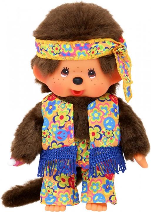 Magni Peluche Monchhichi Flower Power ragazzo 20 cm (20 cm)