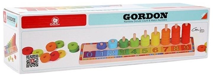 Actual product image Topbright Toys Houten Leerspel Ringen Tellen, 56dlg.