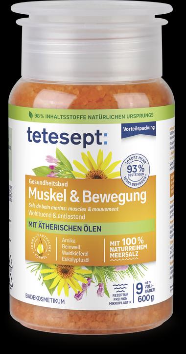 Actual product image Tetesept Muscle & movement (Bath salts)