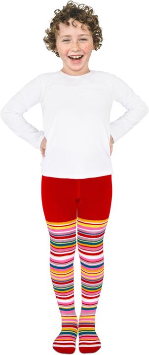 Actual product image Normani Children's striped thermal tights (86/92)