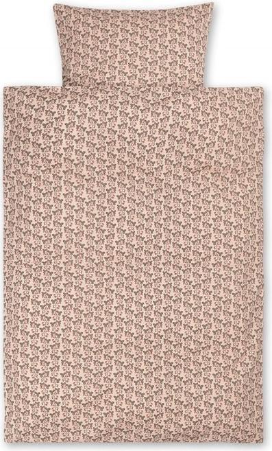 Actual product image Ferm Living Bed linen set, 140x200 and 60x63 cm, strawberry field (Bedding set, 60 x 63 cm, 140 x 200 cm)