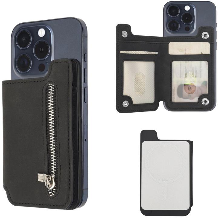 Image du produit 4smarts Portefeuille magnétique Compact Caddy (Apple iPhone 13 Pro Max, Apple iPhone 15 Pro, Apple iPhone 14 Pro Max, Apple iPhone 12 Pro Max, Apple iPhone 15 Pro Max)