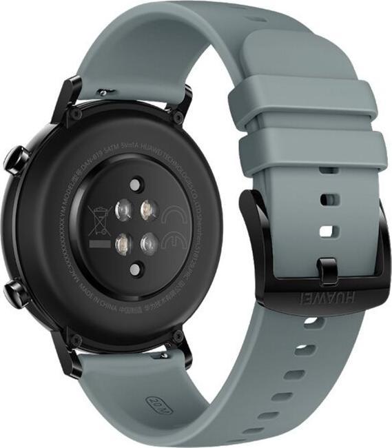 Actual product image Huawei Fluoroelastomer Strap (Cyan) 20mm for Watch GT Series (42mm), C-Diana Strap (20 mm, Leather)