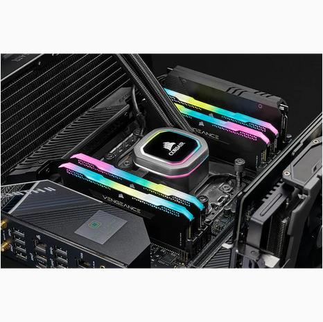 Actual product image Corsair Vengeance RGB Pro SL (2 x 32GB, 3200 MHz, DDR4-RAM, DIMM)