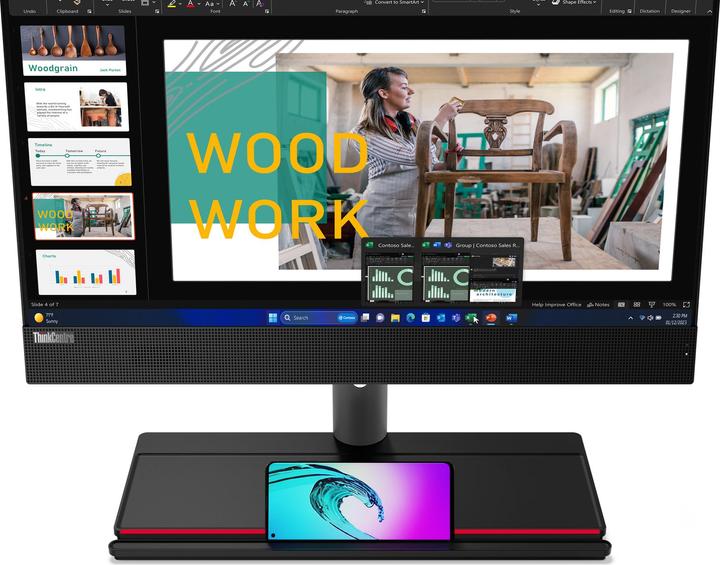 Productafbeelding Lenovo THINKCENTRE M90A I7-14700 512GB 16GB 24IN DVDRW W11P (Intel Core i7-14700, 16 GB, 512 GB, UHD Graphics 770)