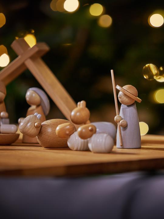 Actual product image Haba Christmas crib