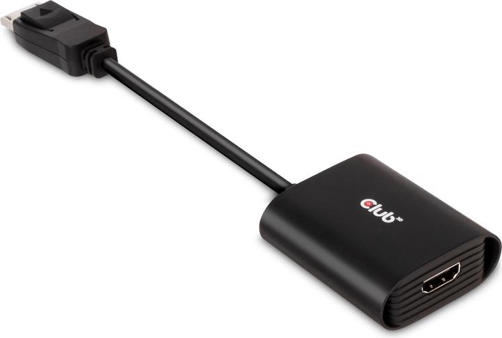 Club 3D Adaptateur DP 1.4 vers HDMI 4K120Hz HDR Adaptateur actif (HDMI, 6.20 cm)
