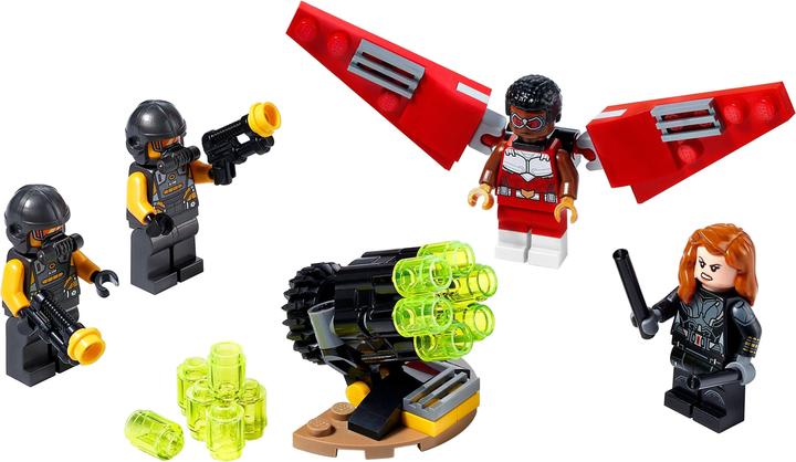 Immagine prodotto LEGO I supereroi Marvel Falcon e Vedova Nera fanno fronte comune (40418)