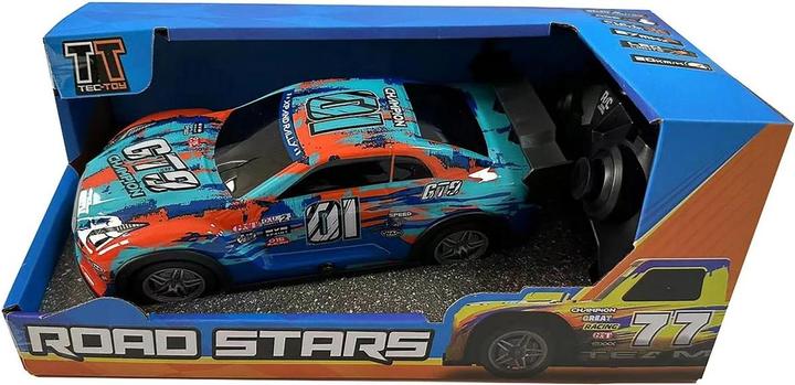 Image du produit Tec-Toy Auto Champion GT9 avec lumière, bleu/orange, 1:22
