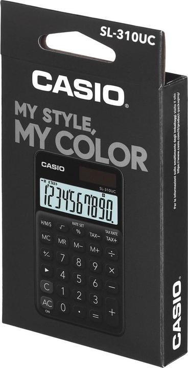Immagine prodotto Casio SL-310UC-BK (Celle solari, Batterie)