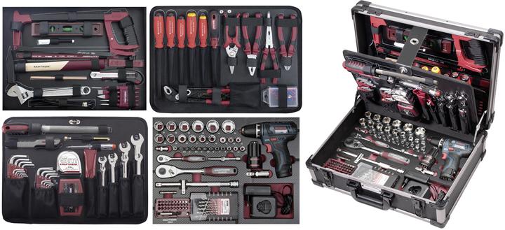 Actual product image Kraftwerk Alu Pro Swiss Tools (264 pieces)