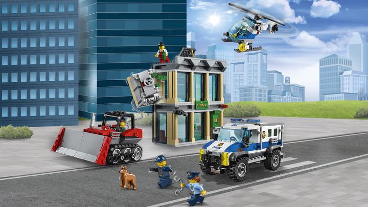 Immagine prodotto LEGO Rapina in banca in città (60140, LEGO City)