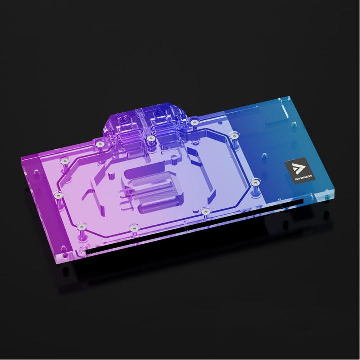 Actual product image Barrow LRC 2.0 MSI RTX 4090 Suprim/Trio Aurora, RGB, black - acrylic