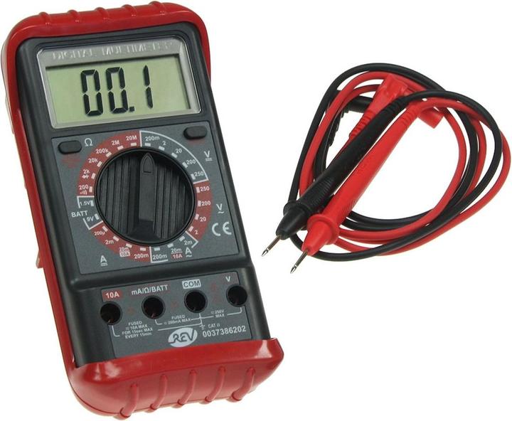 Actual product image REV Multimeter Profi sw/rt Hand-held multimeter digital CAT III (CAT III)