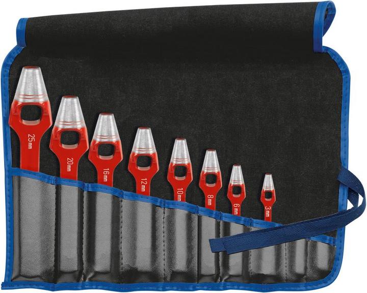 Produktbild Matador Henkellocheisen-Satz in Tasche | 3 bis 25mm