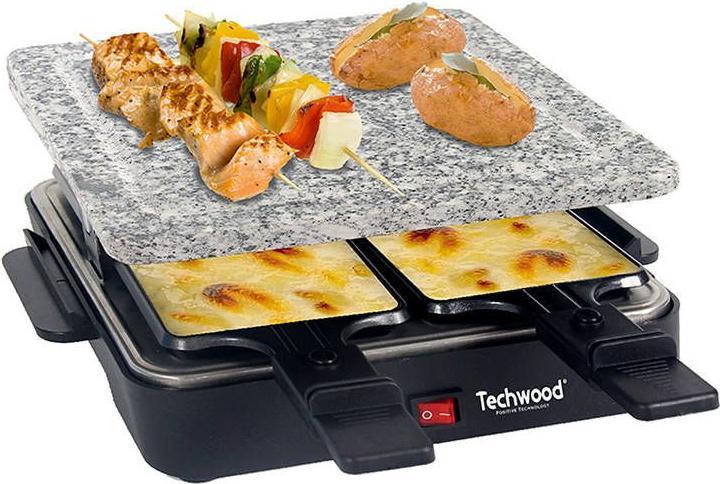 Immagine prodotto Techwood Griglia Raclette elettrica per 4 persone TRA-47P