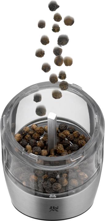 Produktbild WMF Elektrische Mühle 20cm Salz und Pfeffermühle Keramikmahlwerk Glas (Salz, Pfeffer, Chili)