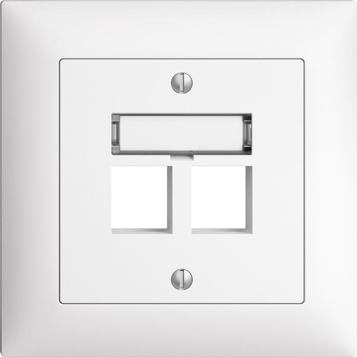 Feller EDIZIOdue set di montaggio per 2xRJ45