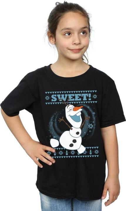 Produktbild Disney Frozen Olaf Sweet Christmas TShirt Mädchen (152, 158)