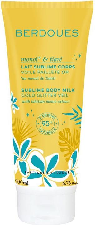 Immagine prodotto Berdoues Latte idratante per il corpo Monoi & Tiaré Sublime 200 ml (Latte corpo, 200 ml)
