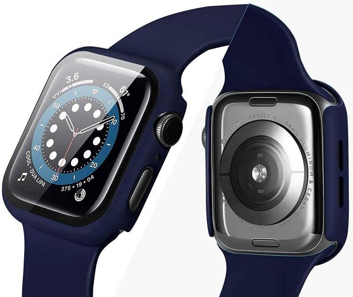 Actual product image Tech Apple Watch 7 Smartwatch screen frame, black, 45 mm