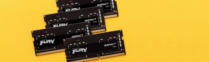 Actual product image Kingston FURY Impact (1 x 16GB, 3200 MHz, DDR4-RAM, SO-DIMM)